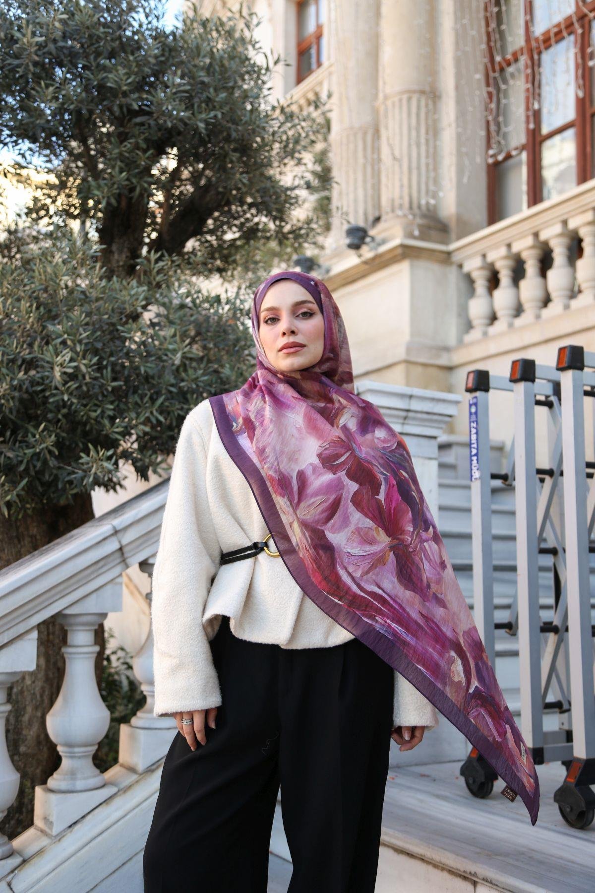 Enricoferri Allure Desen Şal