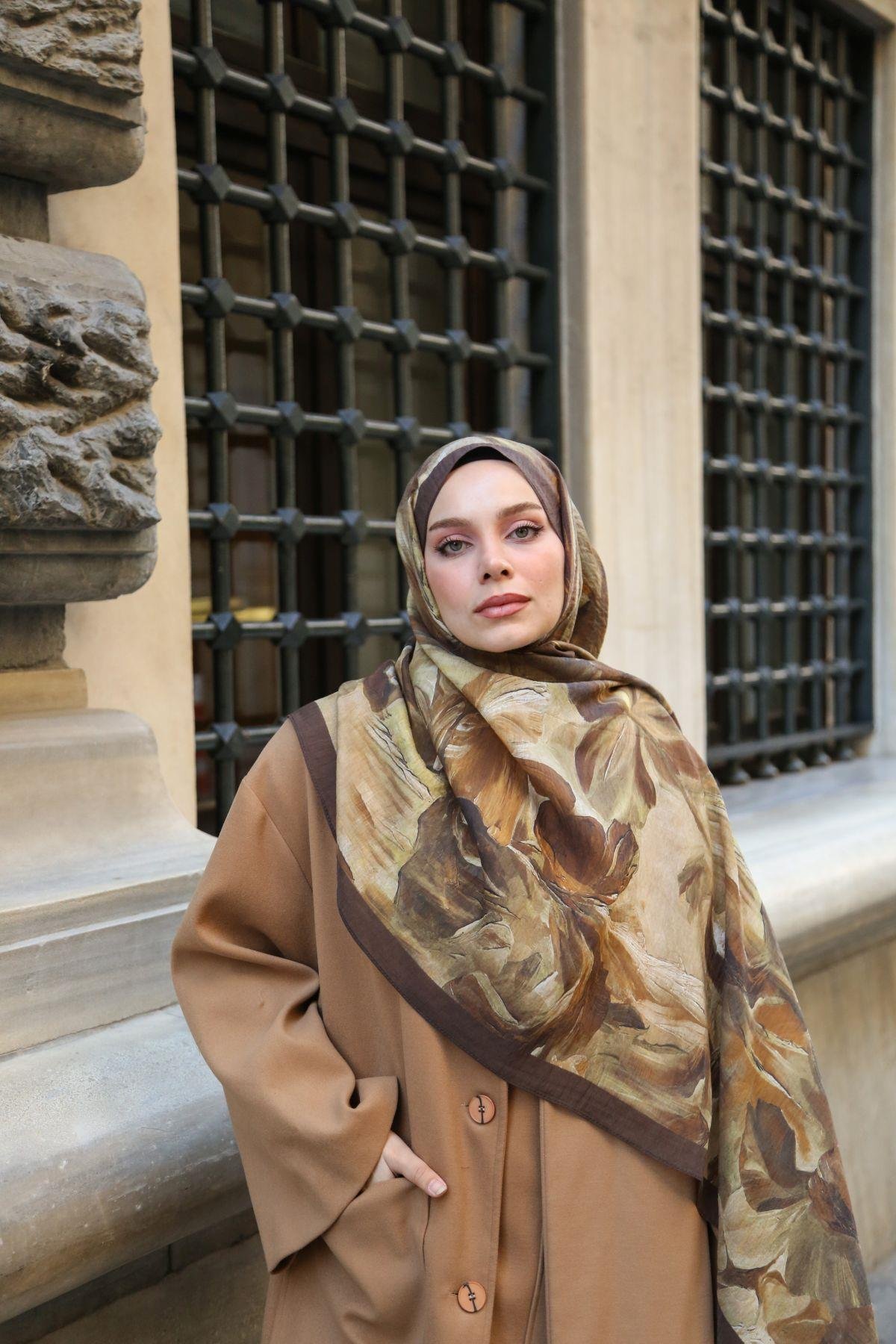 Enricoferri Allure Desen Şal