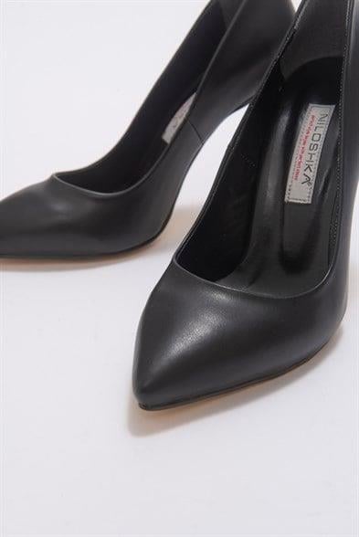 AMELIA Siyah Cilt Stiletto