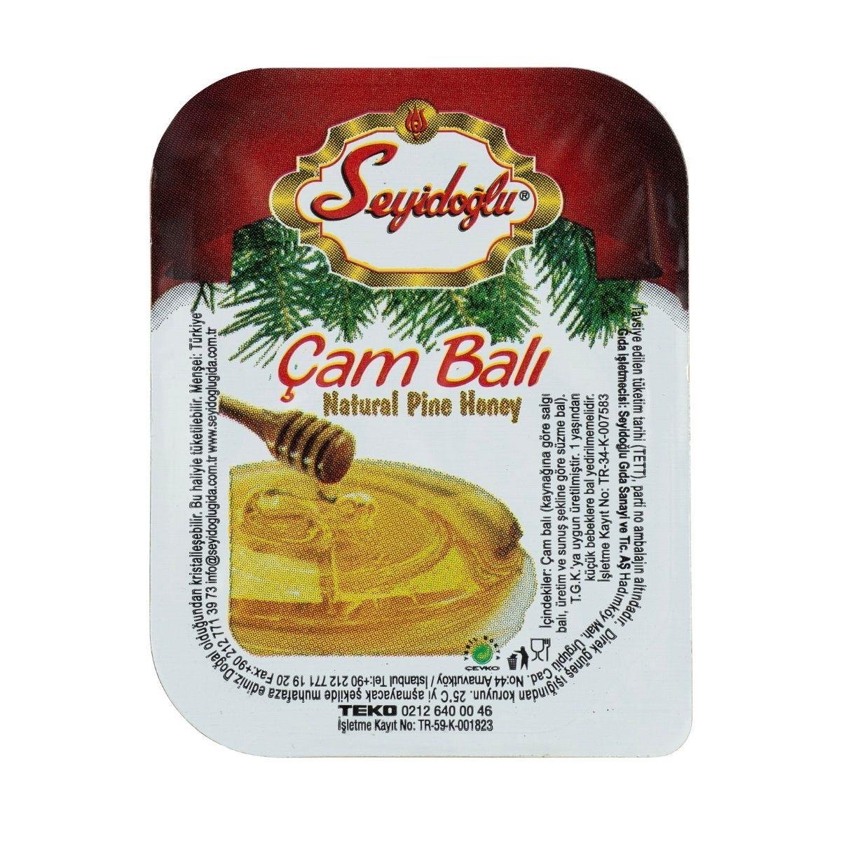 Seyidoğlu Çam Balı 15 gr x100 – Tek Kullanımlık Doğal Lezzet