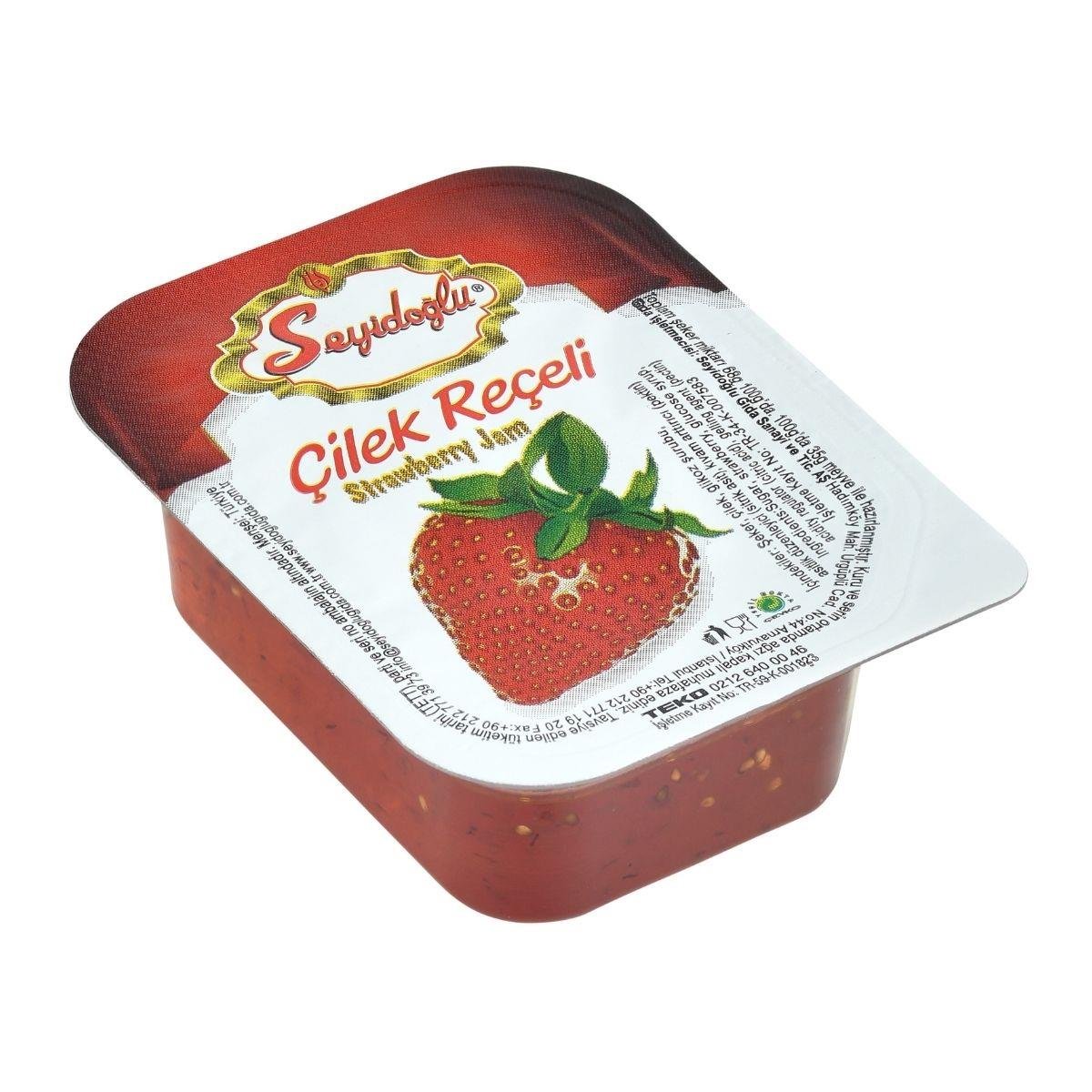 Seyidoğlu Geleneksel Çilek Reçeli 15 gr x100