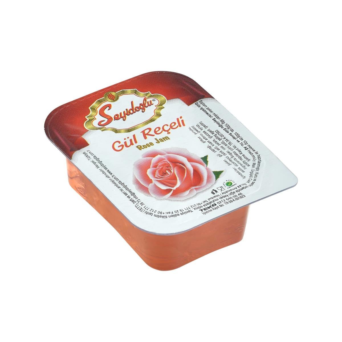 Seyidoğlu Geleneksel Gül Reçeli 15 g x100 Tekli Paket