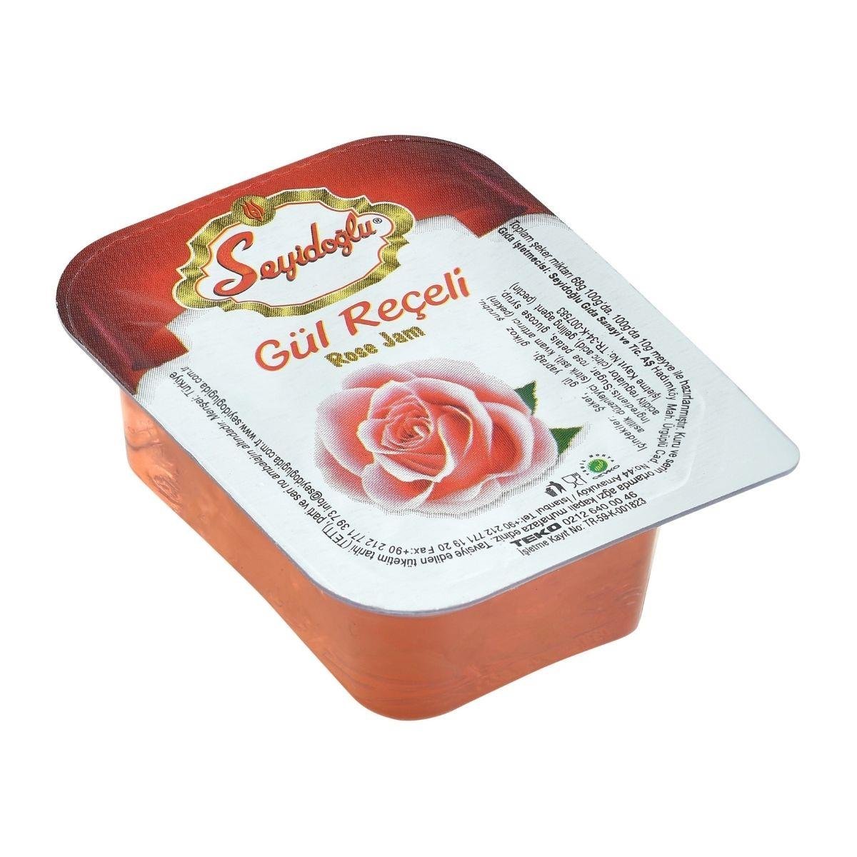 Seyidoğlu Geleneksel Gül Reçeli 20 gr x100 Tekli Paket