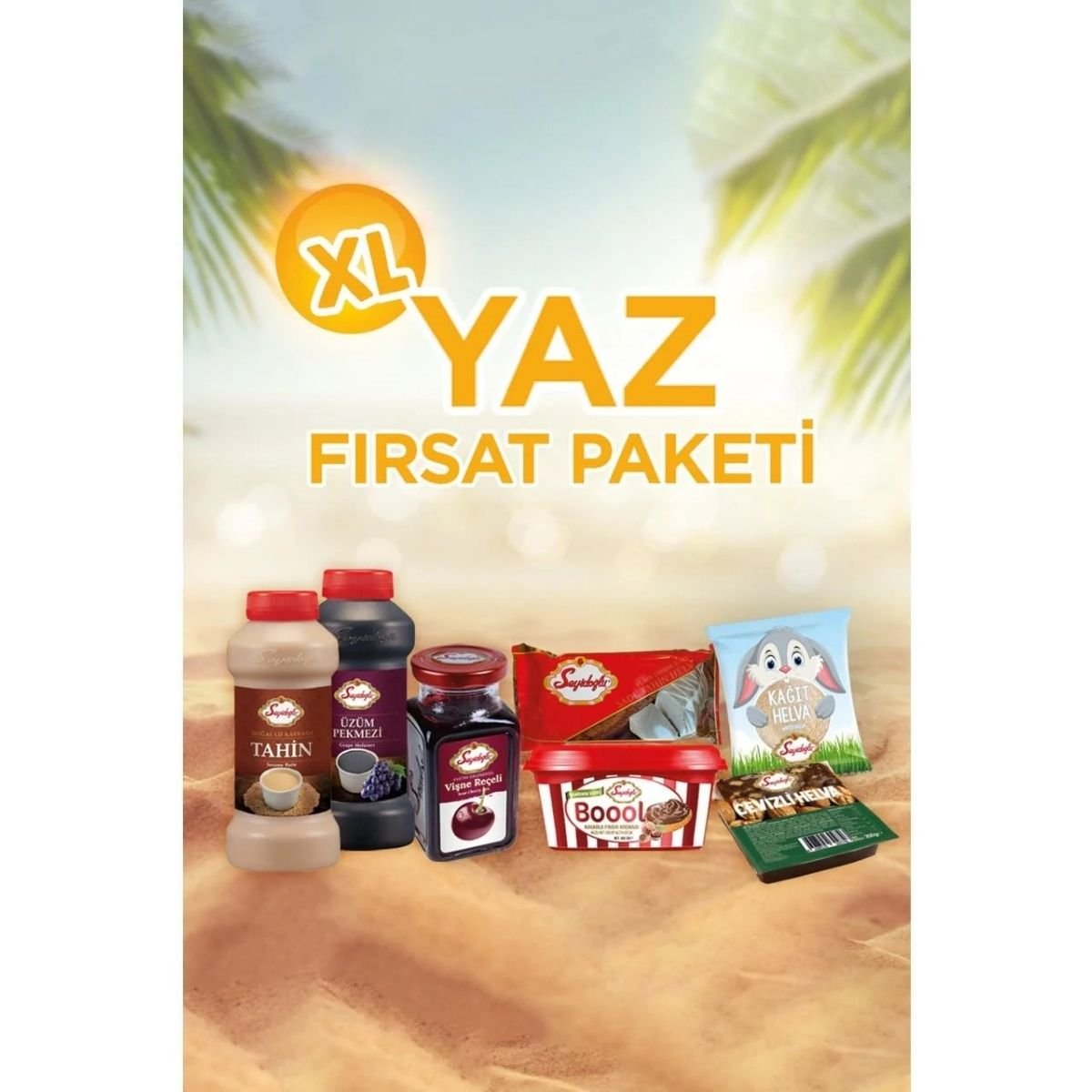 Seyidoğlu Geleneksel Lezzetler Takım Seti (Helva, Tahin, Pekmez, Reçel, Fındık Kreması)
