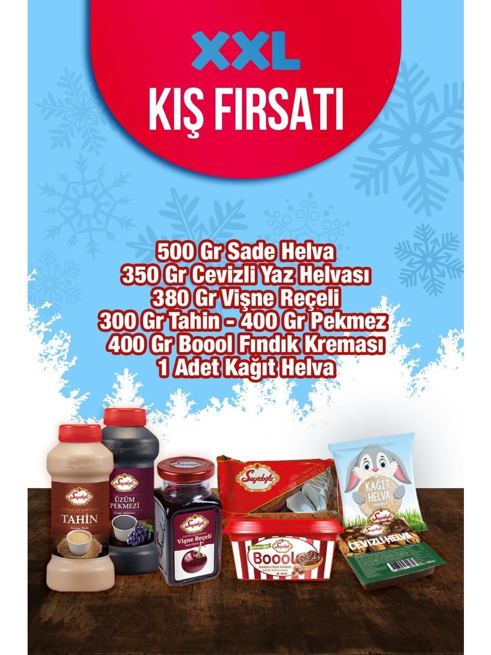 Seyidoğlu Geleneksel Tatlı Seti – Tahin, Helva, Reçel, Pekmez ve Fındık Kreması