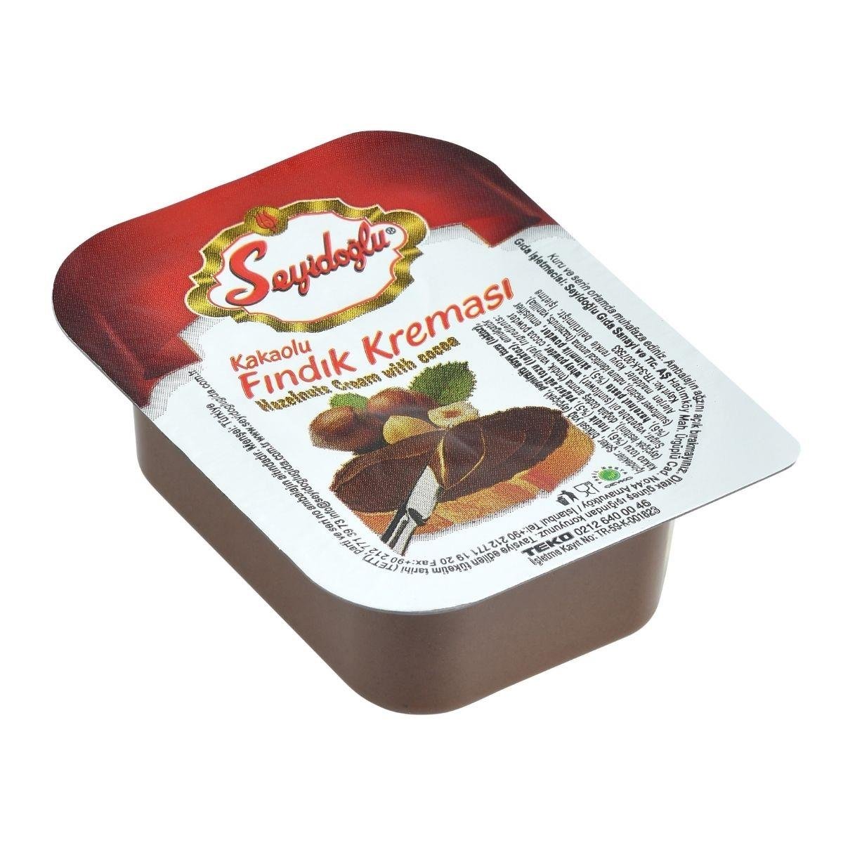 Seyidoğlu Kakaolu Fındık Kreması 20 gr x100 Paket
