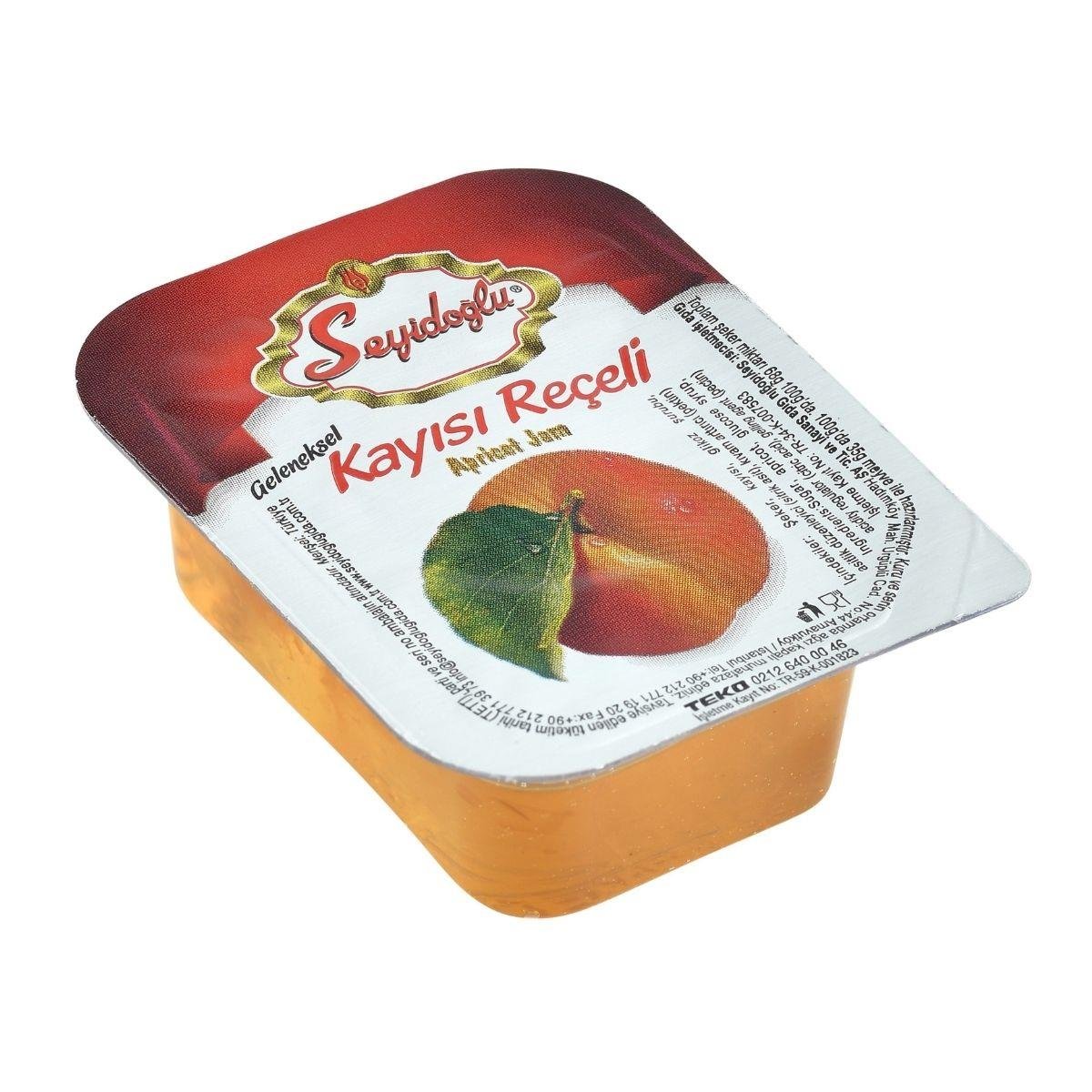 Seyidoğlu Kayısı Reçeli 20 gr Geleneksel 100'lü Paket