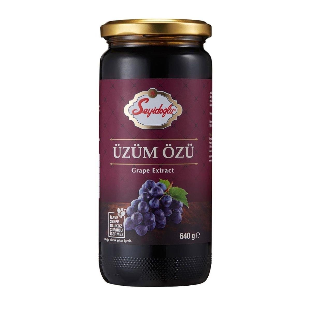 Seyidoğlu Pekmez Üzüm Özü 640 gr Cam Şişe