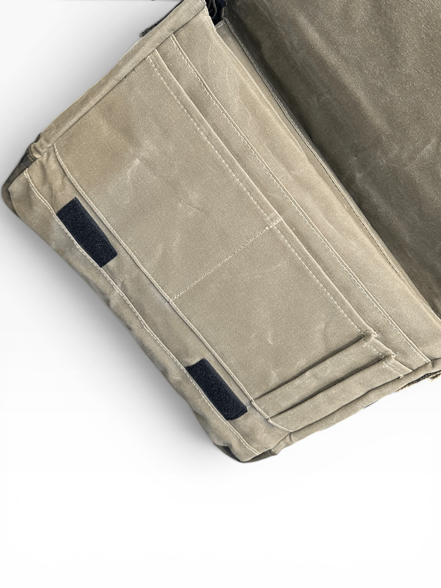 Old Cotton Cargo Kanvas Kumaş Postacı Omuz Çantası Unisex BOISE  15.6'' Kahve