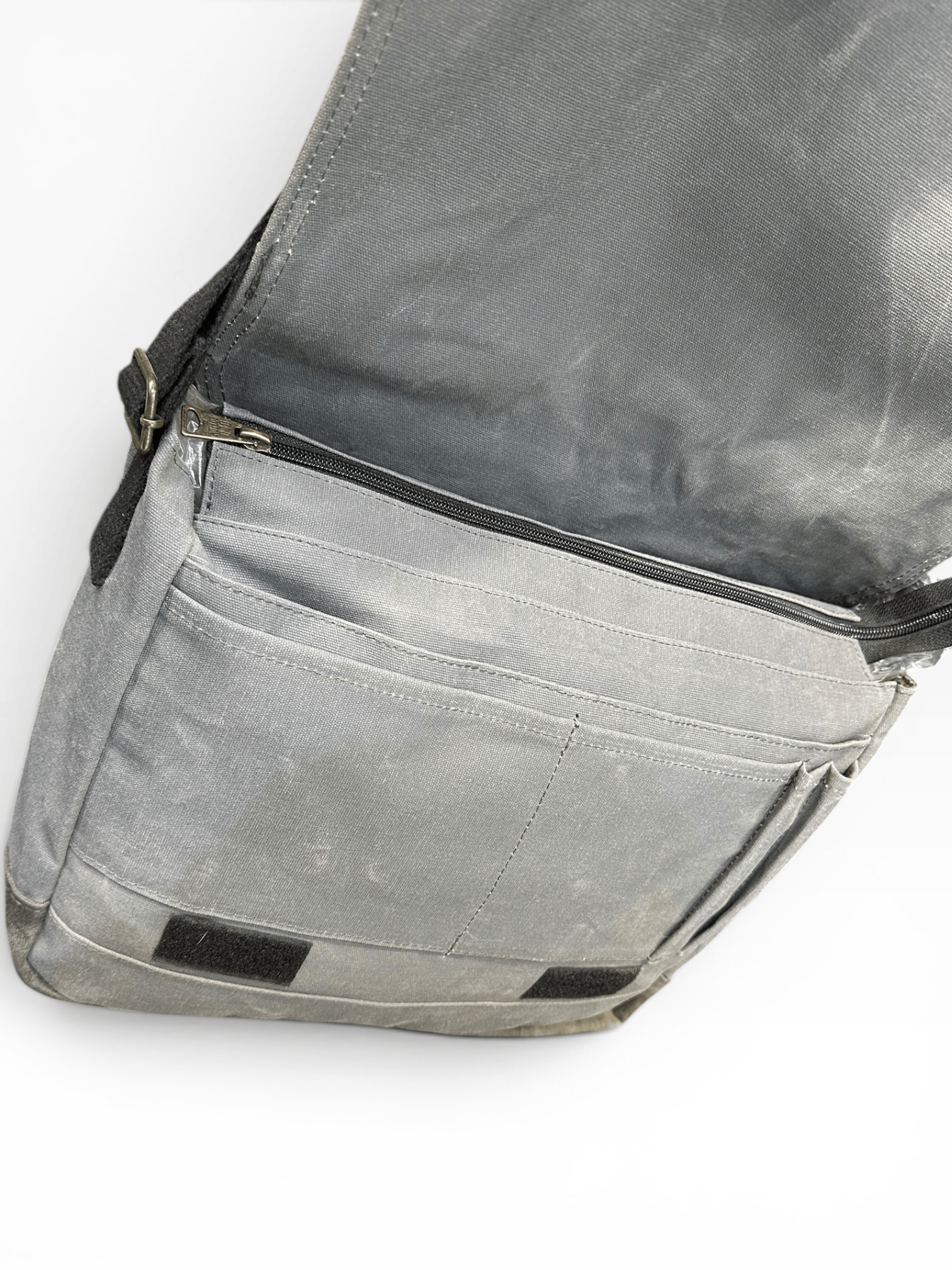 Old Cotton Cargo Kanvas Kumaş Postacı Omuz Çantası Unisex BOISE COMPUTER BAG 15.6'' Antrasit