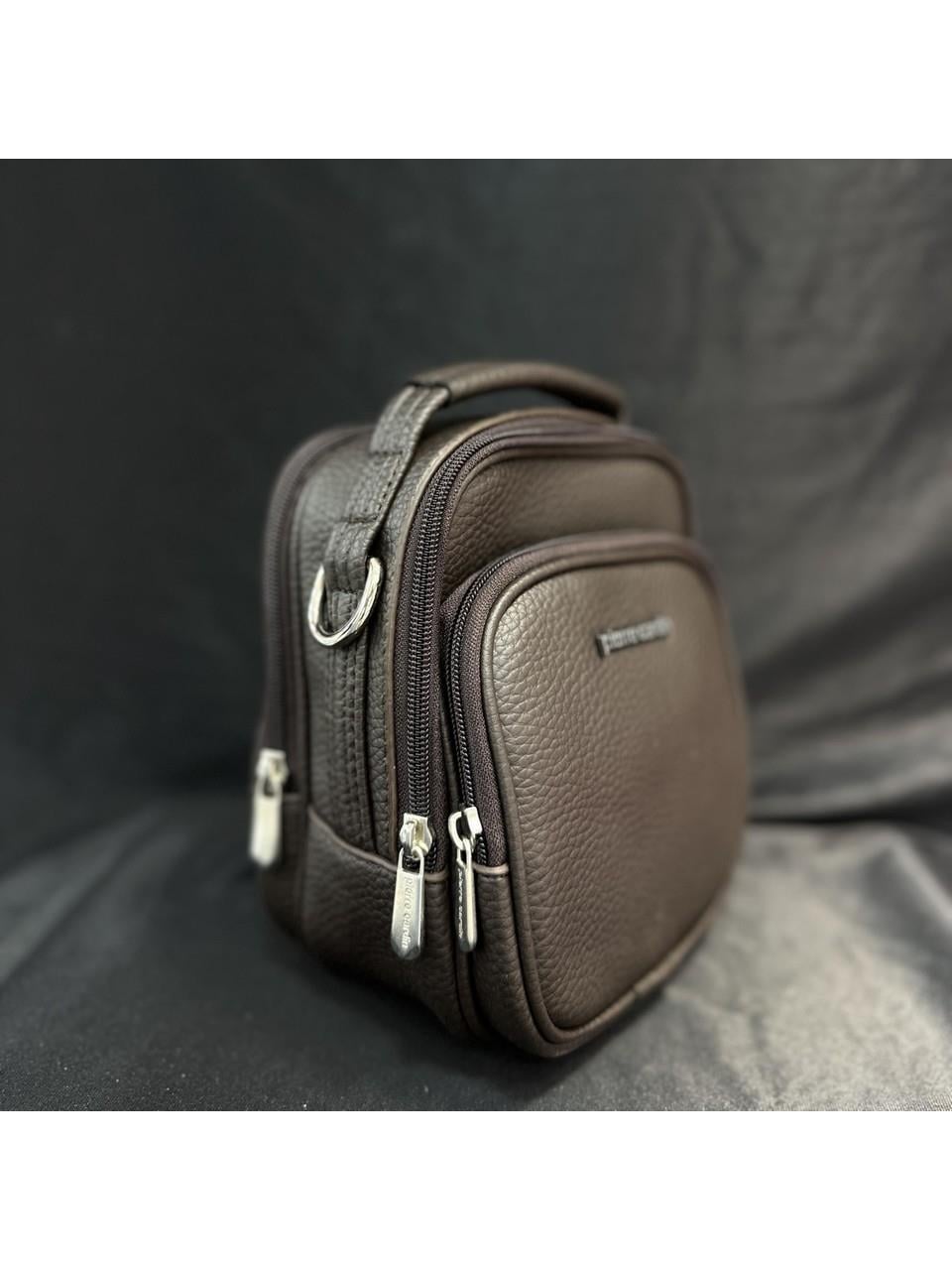 Pierre Cardin 01PC001416 Erkek El Çantası Askılı Çanta Kahverengi