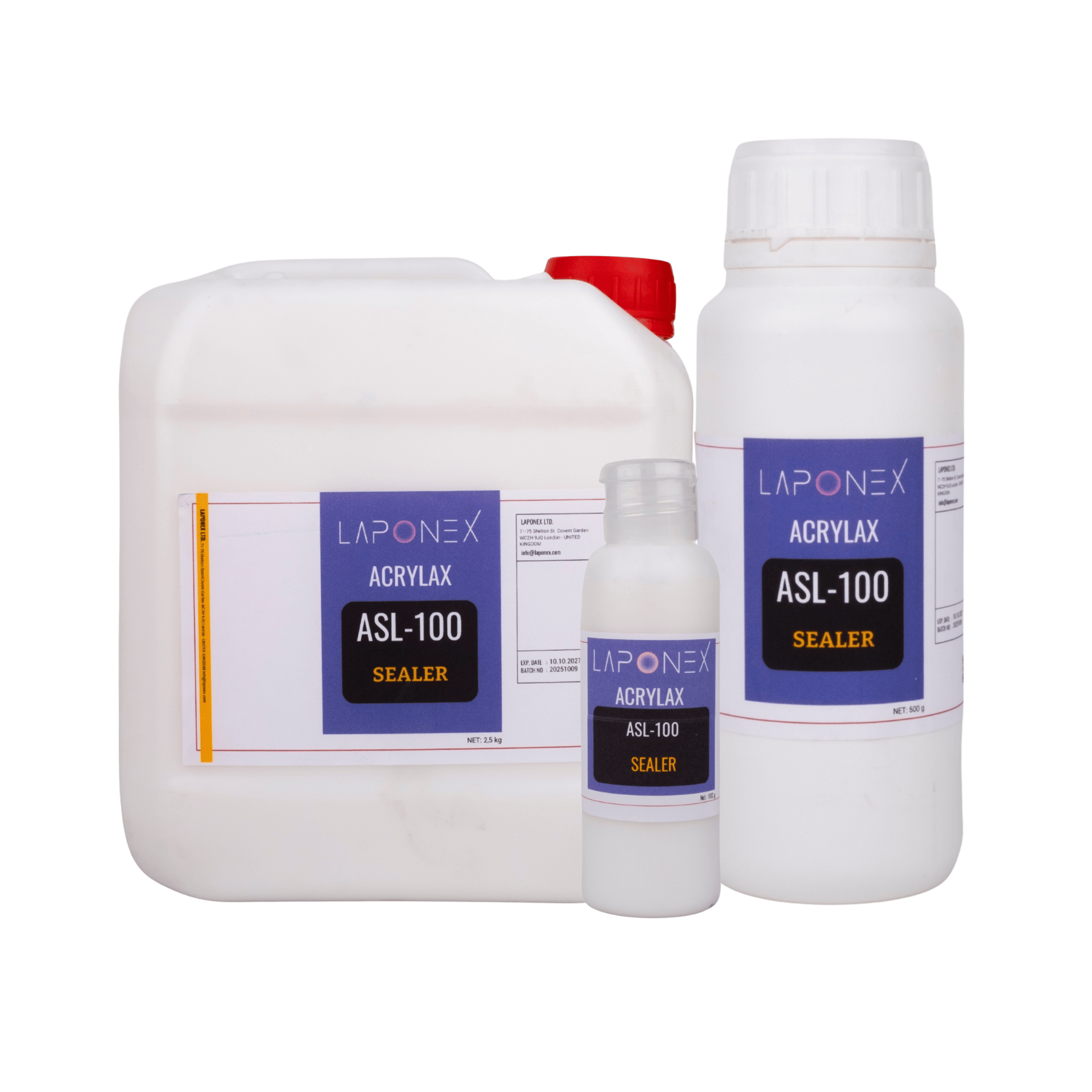 ASL-100 Acrylax Sealer Akrilik Yüzey ve Parlaklık Koruyucu Kaplama 2,5 kg - 1522513001