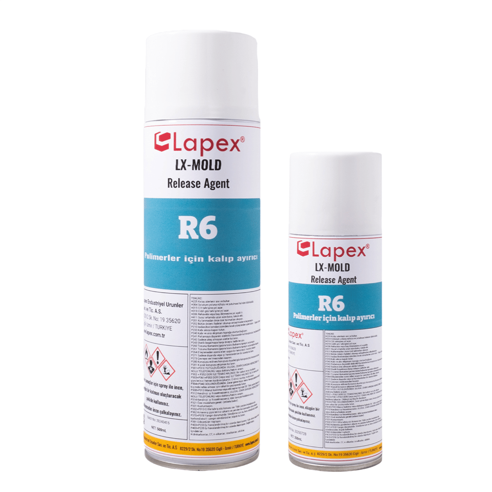 Lapex R6 Release Agent Polimerler için Sprey Kalıp Ayırıcı 500 mL - 15285301