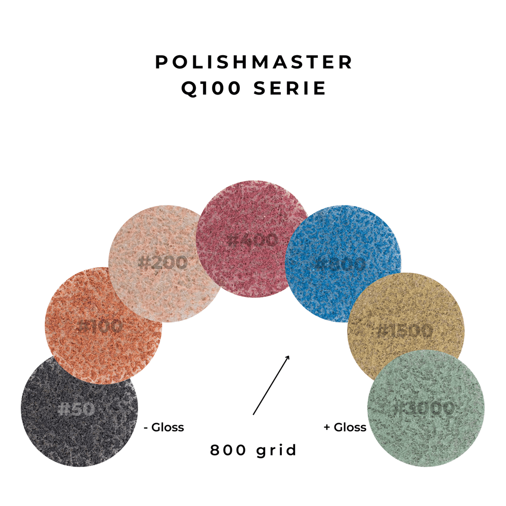 PolishMaster Q100 Diamond Pad #800 - 15271105