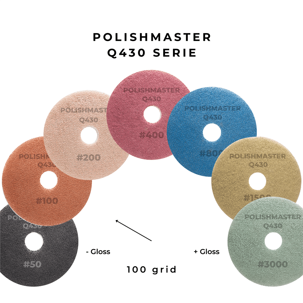 PolishMaster Q430 Diamond Pad #100 - 15271402