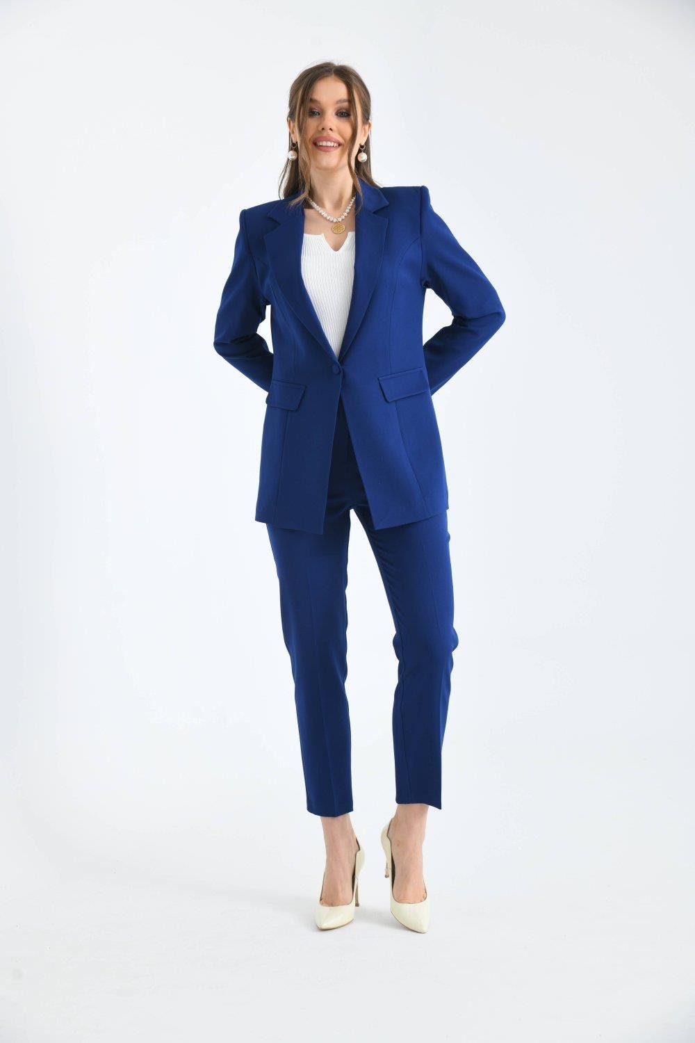 ND1234-KLASİK TAKIM - LACİVERT