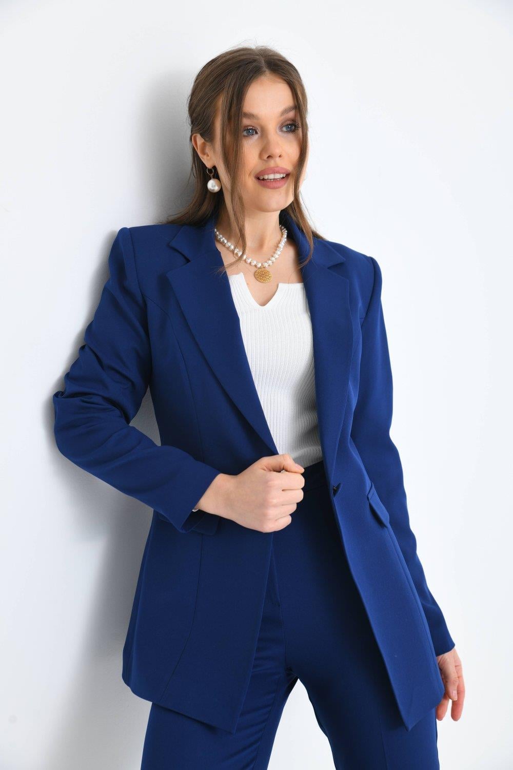 ND1234-KLASİK TAKIM - LACİVERT