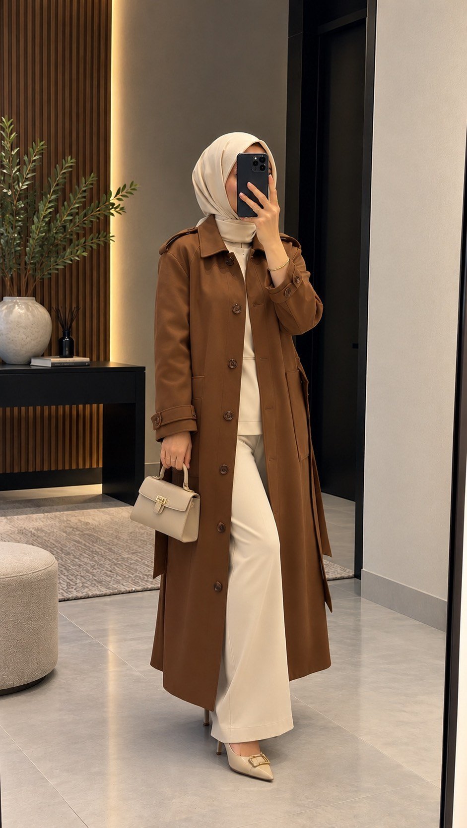 NQ4320 - ALESSA SÜET KABAN - CAMEL
