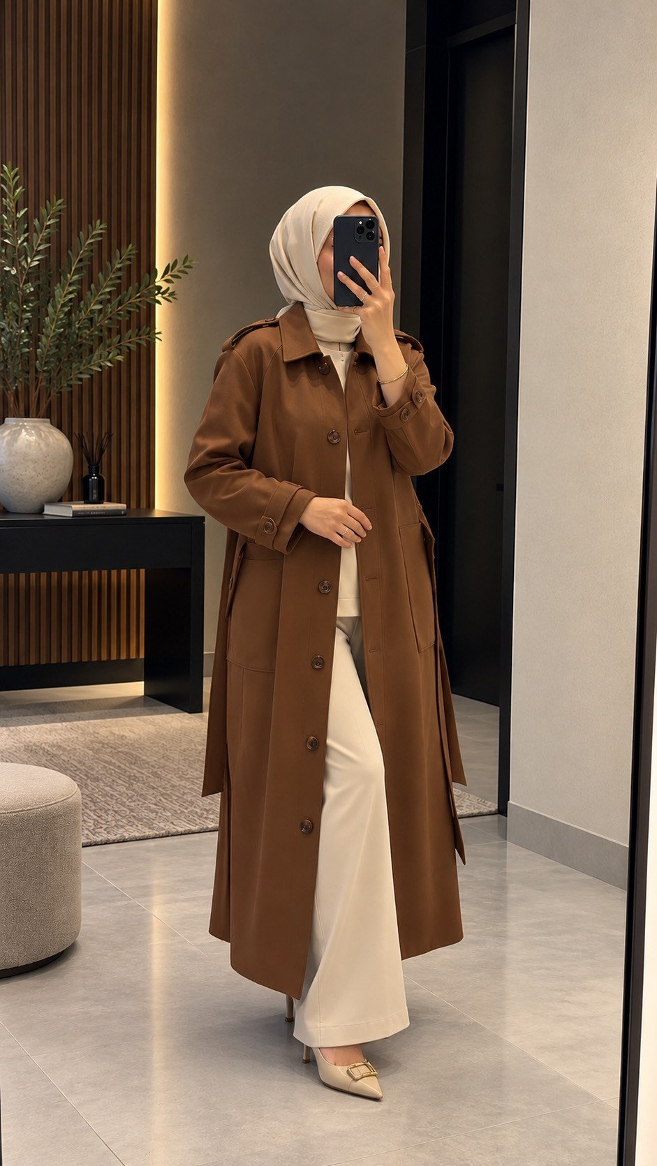 NQ4320 - ALESSA SÜET KABAN - CAMEL