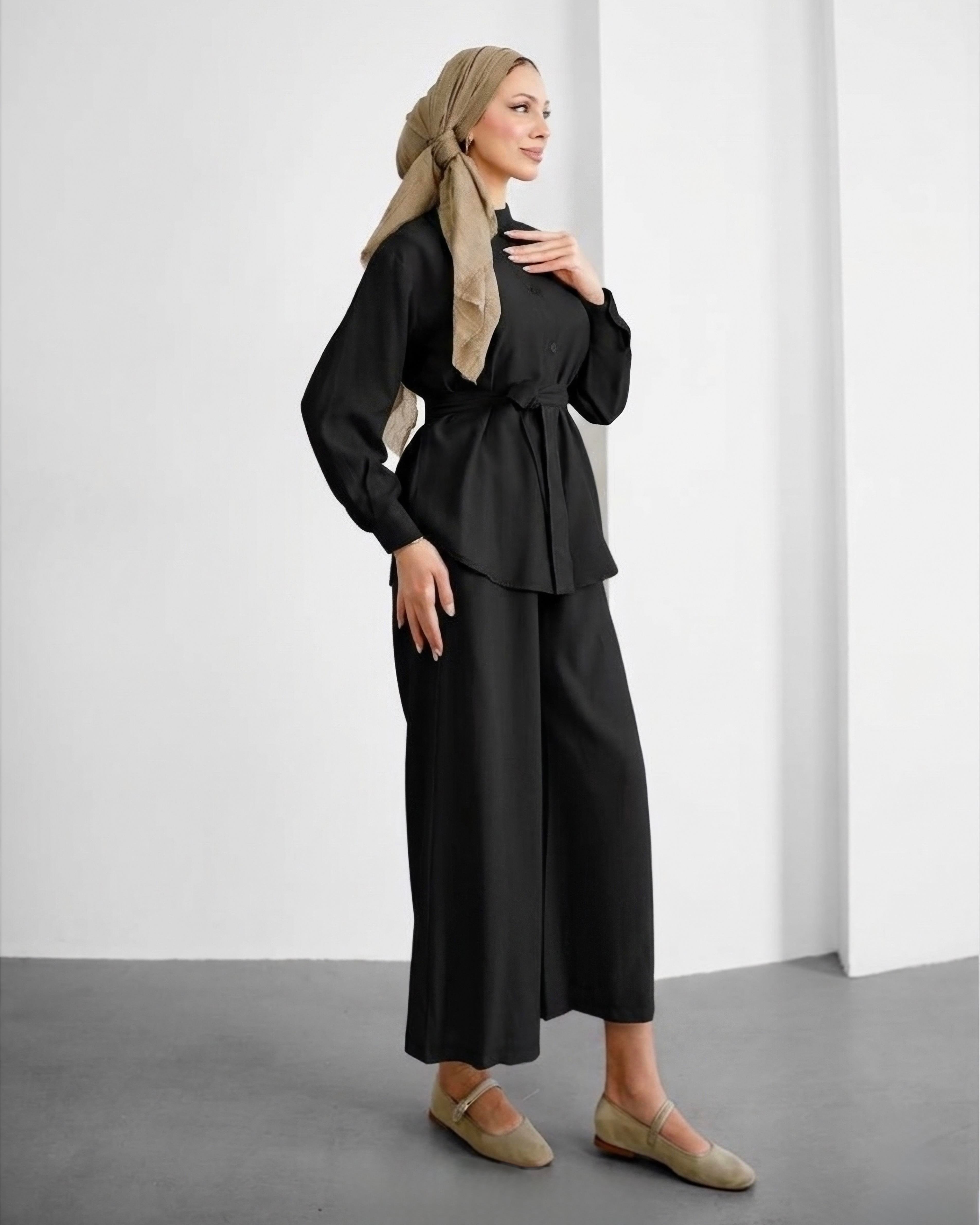 SL4206 - LİVA TAKIM - SİYAH