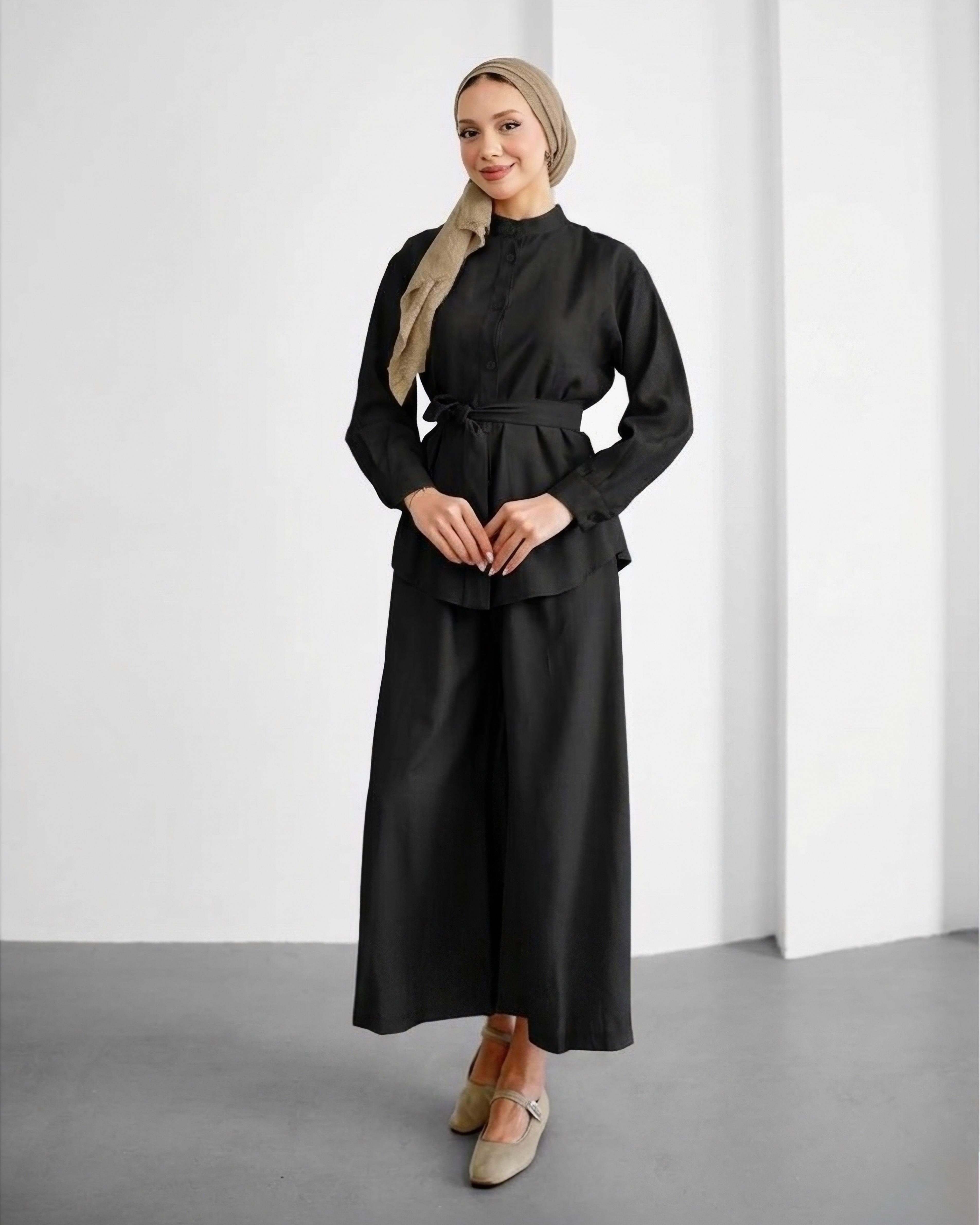 SL4206 - LİVA TAKIM - SİYAH