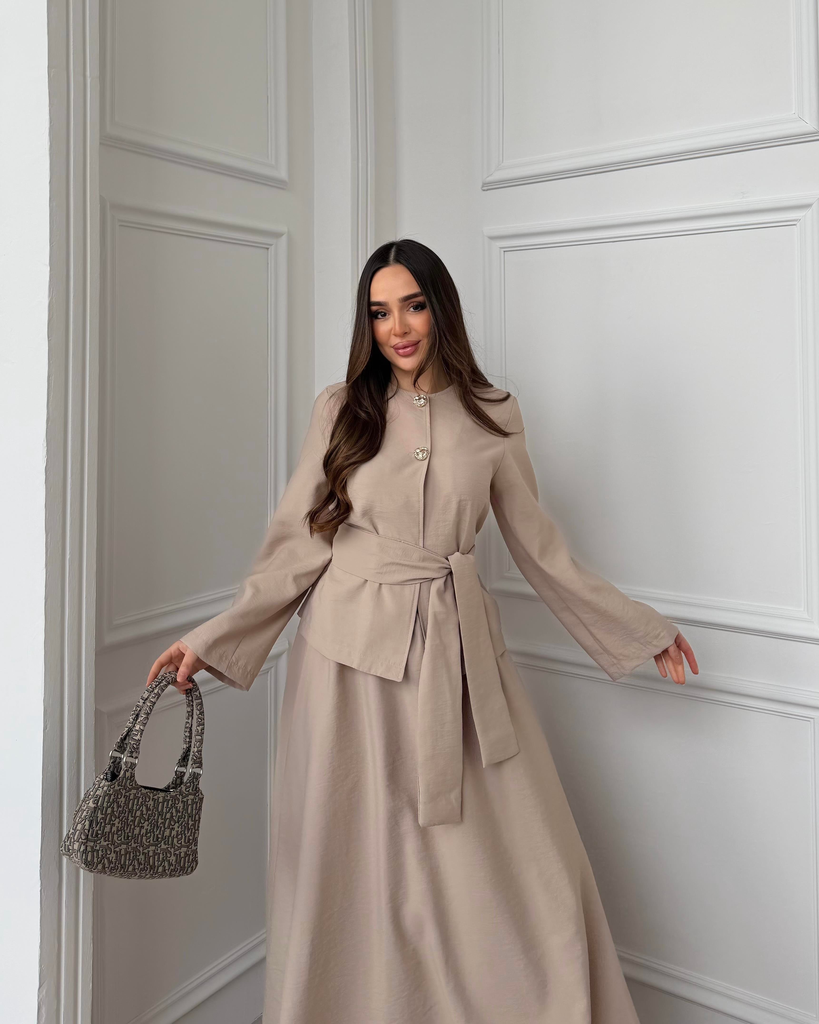 SL4207 - NAZENİN TAKIM - BEJ