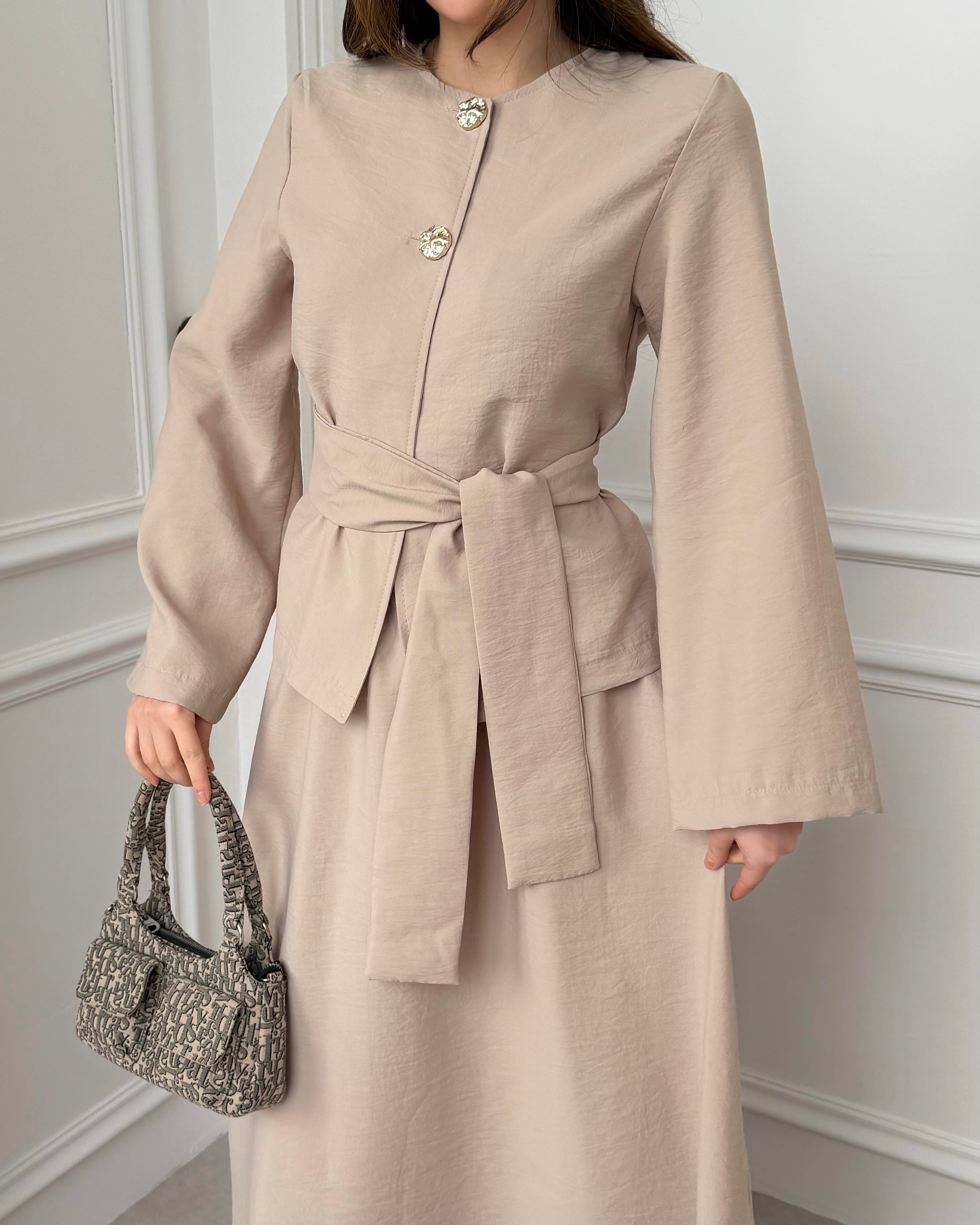 SL4207 - NAZENİN TAKIM - BEJ