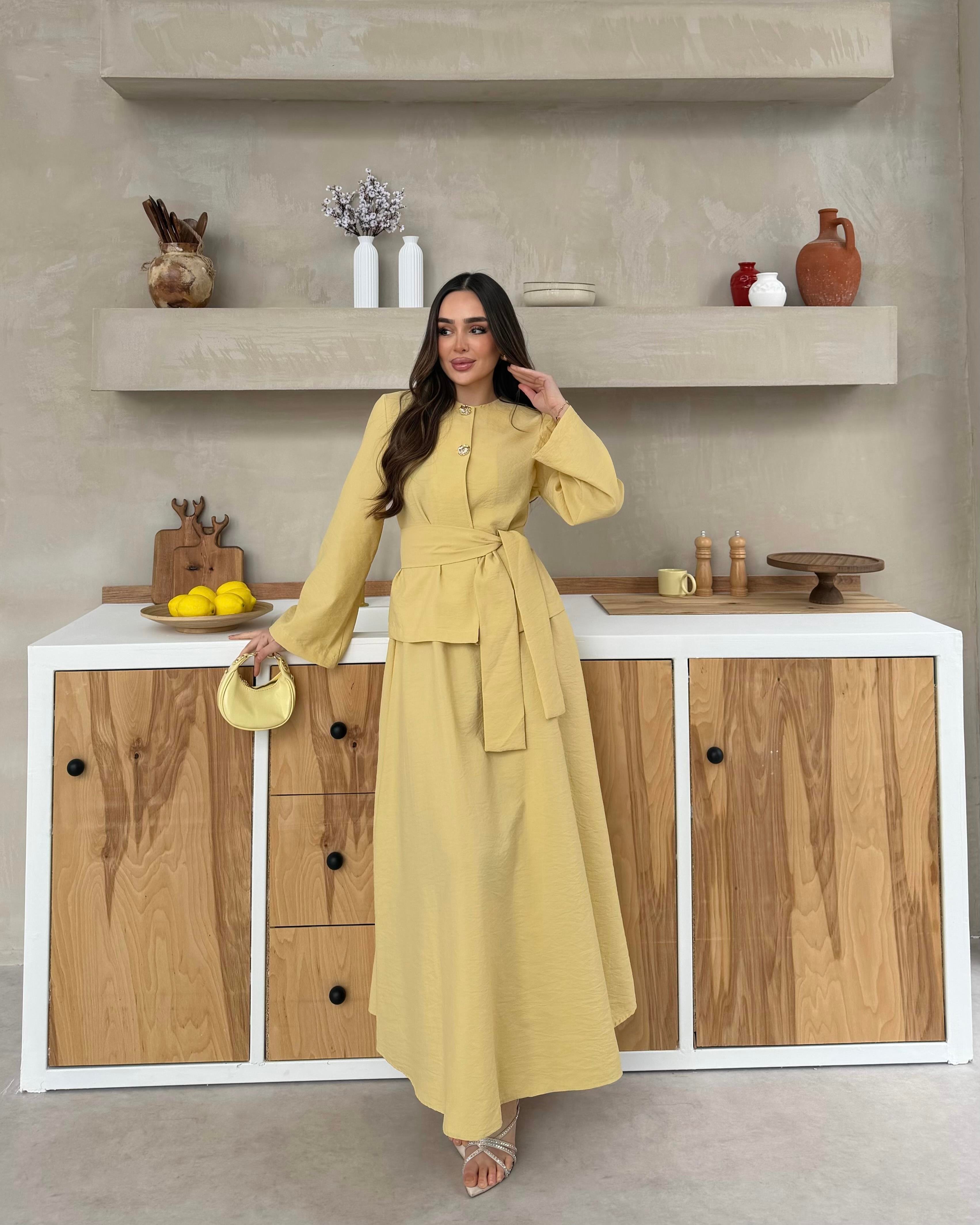 SL4207 - NAZENİN TAKIM - TEREYAĞI SARI