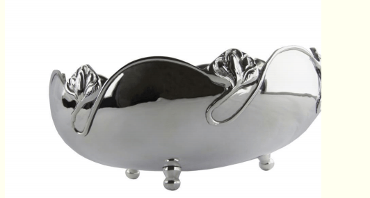Oval Ayaklı Servis 23 cm (kodu 3496)