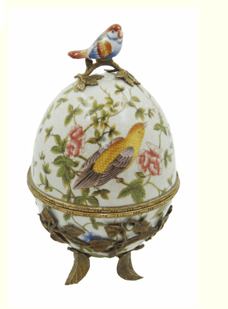 Porselen Kuşlu Faberge (kodu 669110)