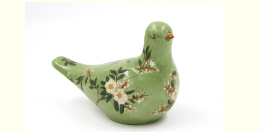 Yeşil Çiçekli Kuş (kodu 6447)