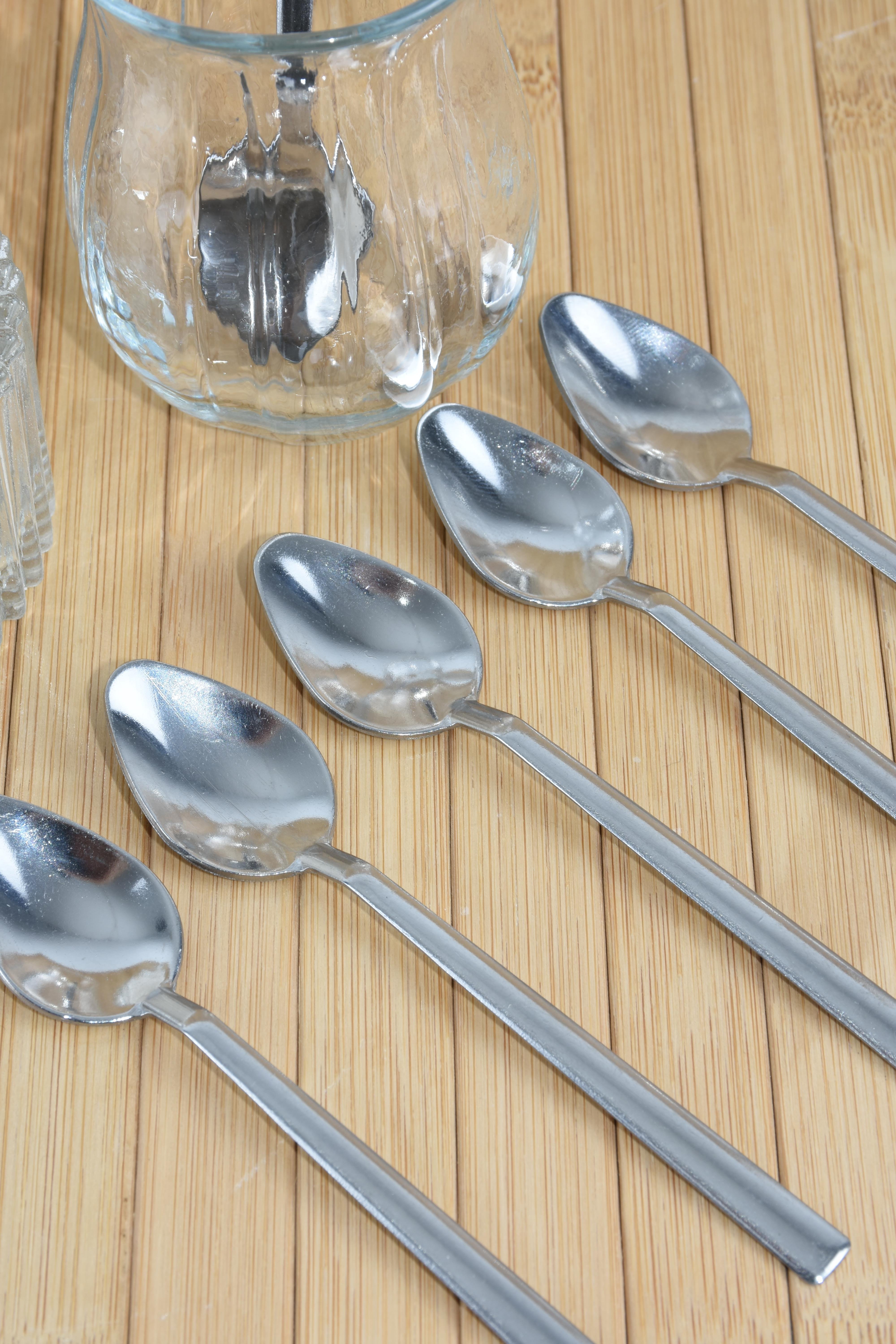 6LI ÇELİK ÇAY KAŞIĞI