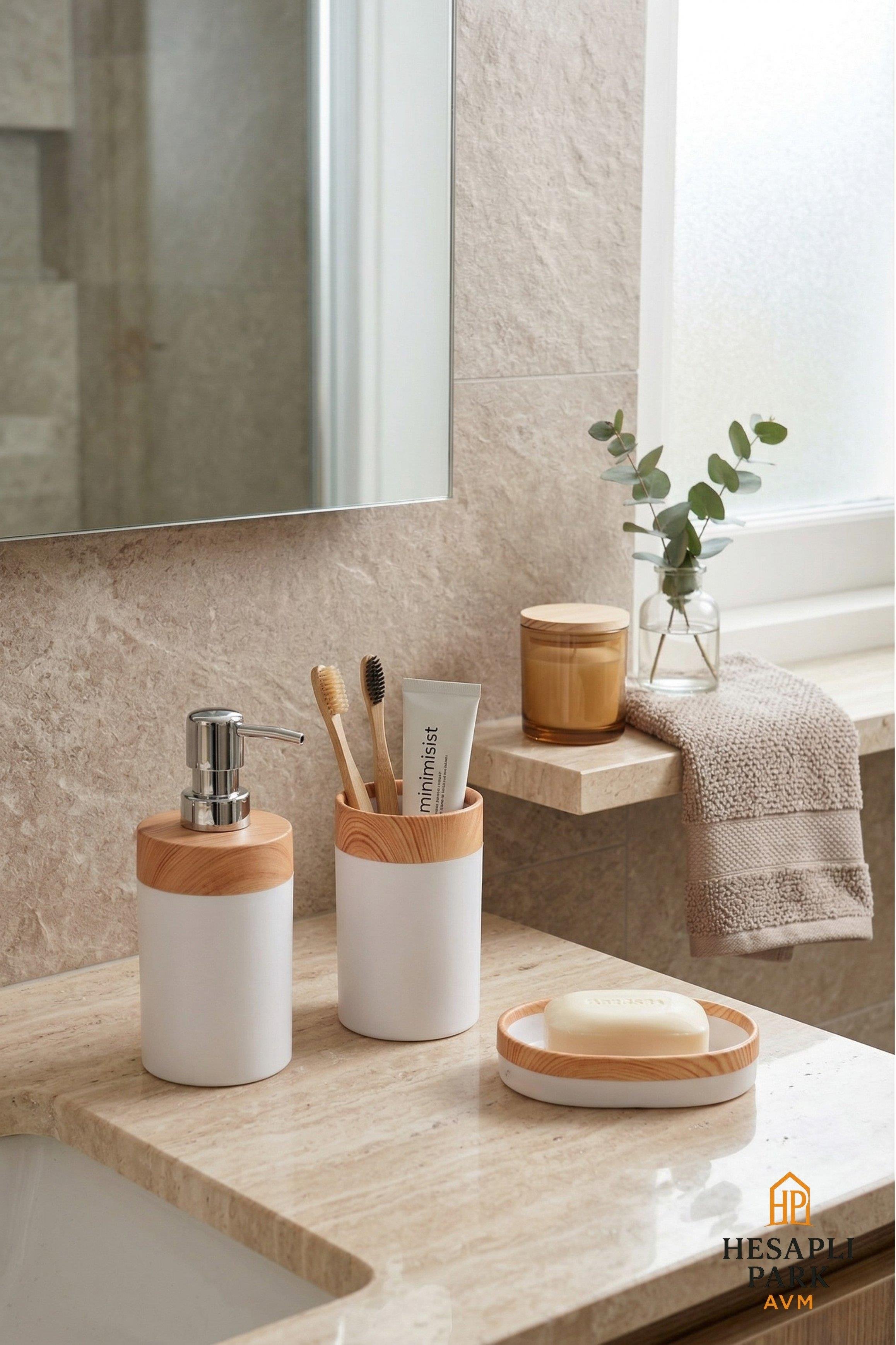 3LÜ PLASTİK BANYO SETİ