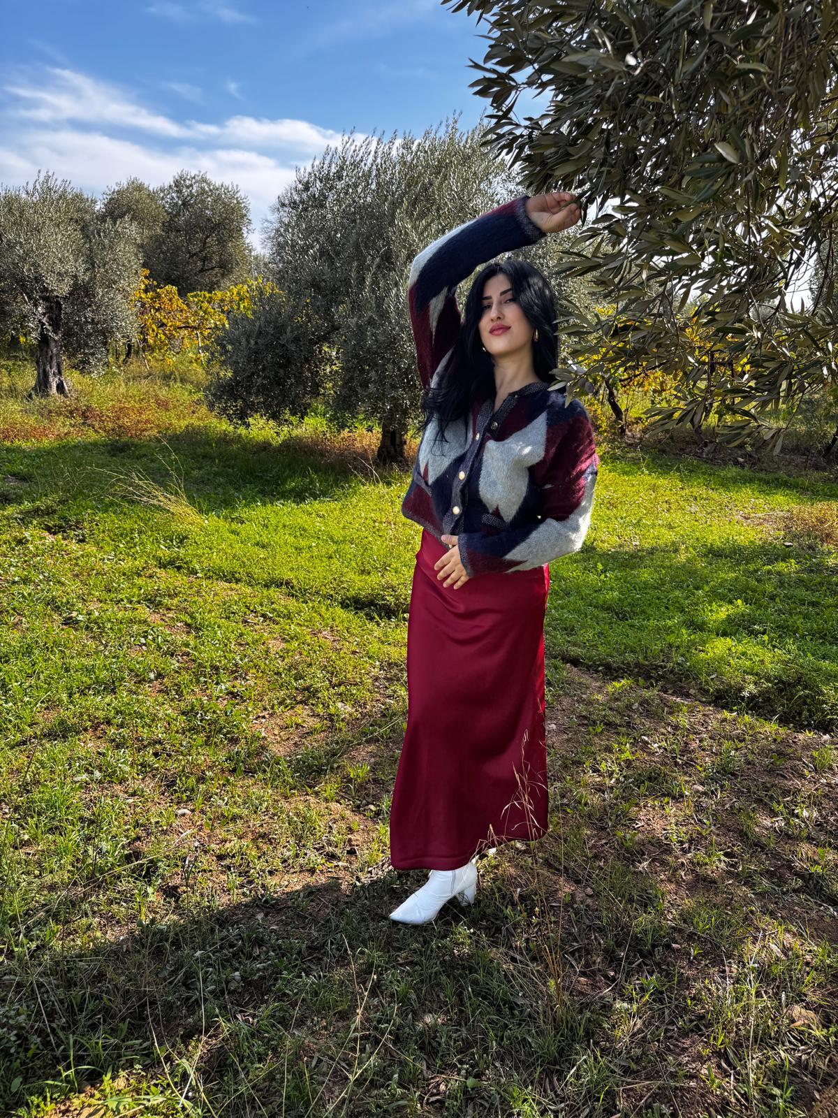 BORDO SATEN ETEK 