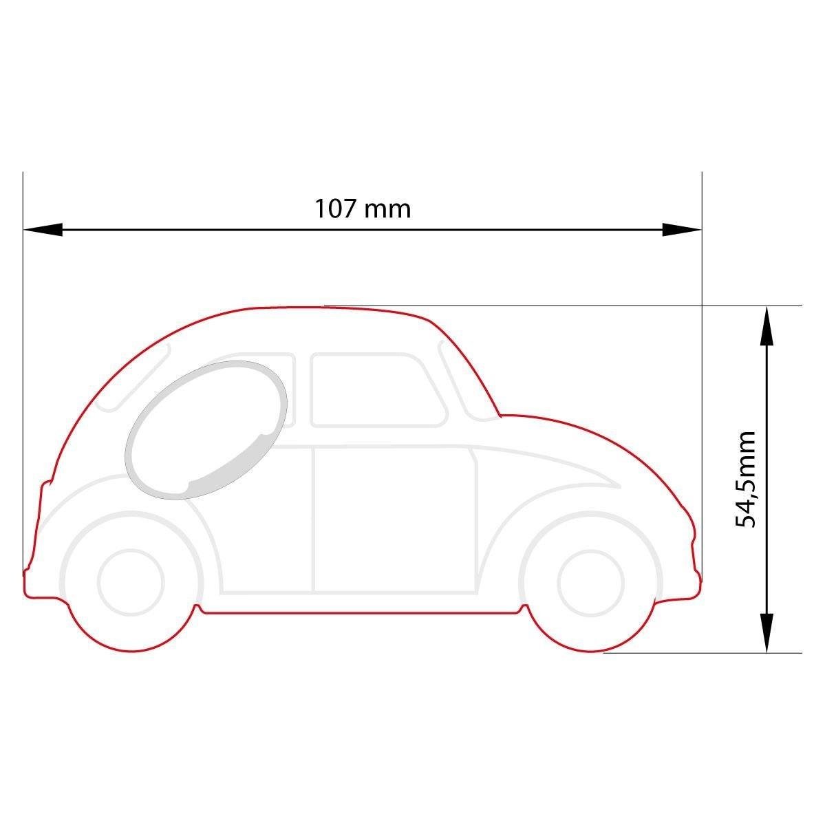 Araba Şeklinde Magnet Açacak | Vosvos Temalı Hediyelik Açacak