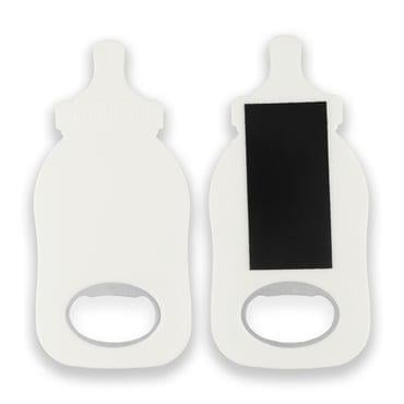 Biberon Şeklinde Magnet Açacak Bebek Temalı Hediyelik Açacak