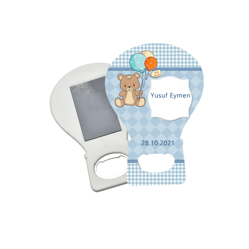 Kişiye Özel Balon Magnet Açacak – UV Baskılı Hediyelik