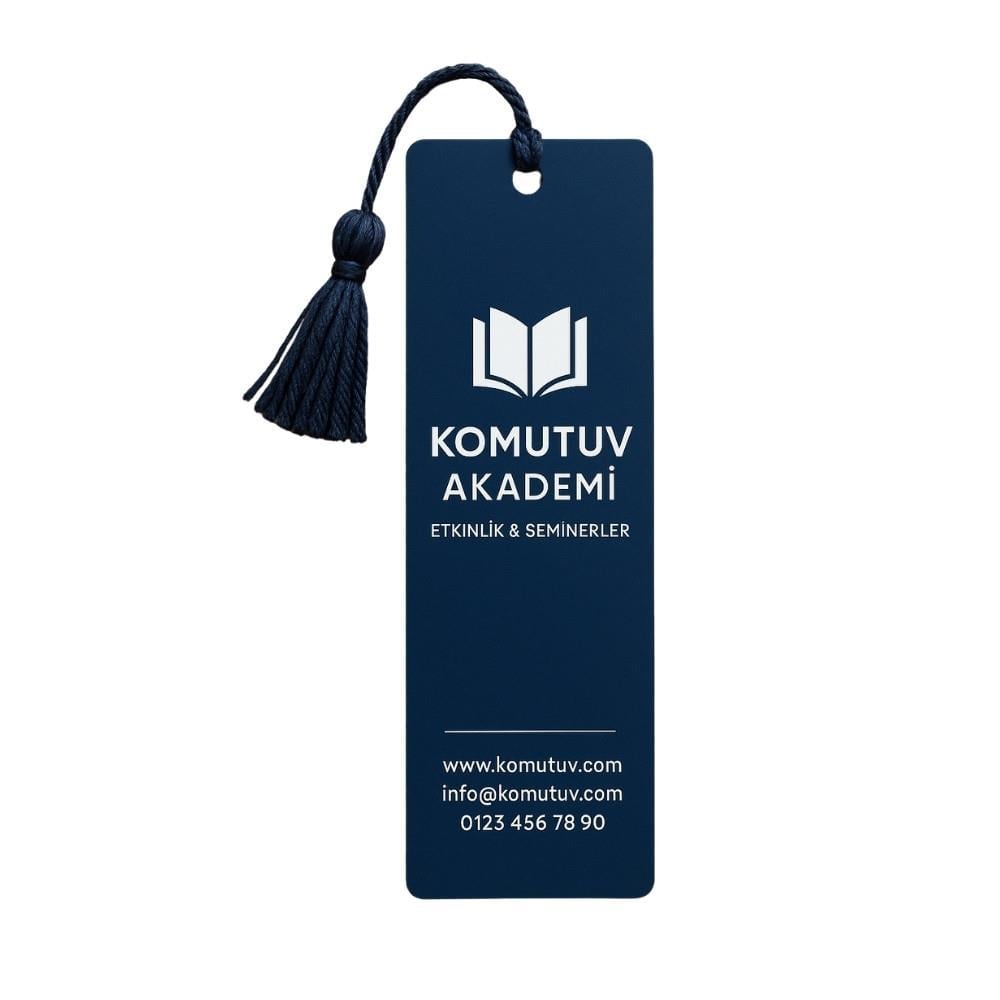 Kurumsal Kitap Ayracı - Firma Logolu Promosyon Tasarım