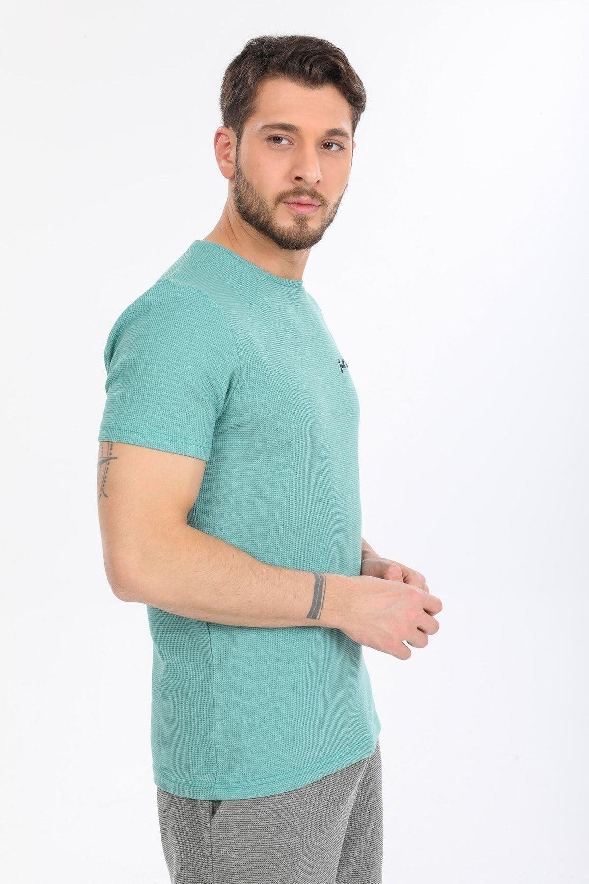 Just Be Cool Yazılı Bebe Mavisi T-shirt