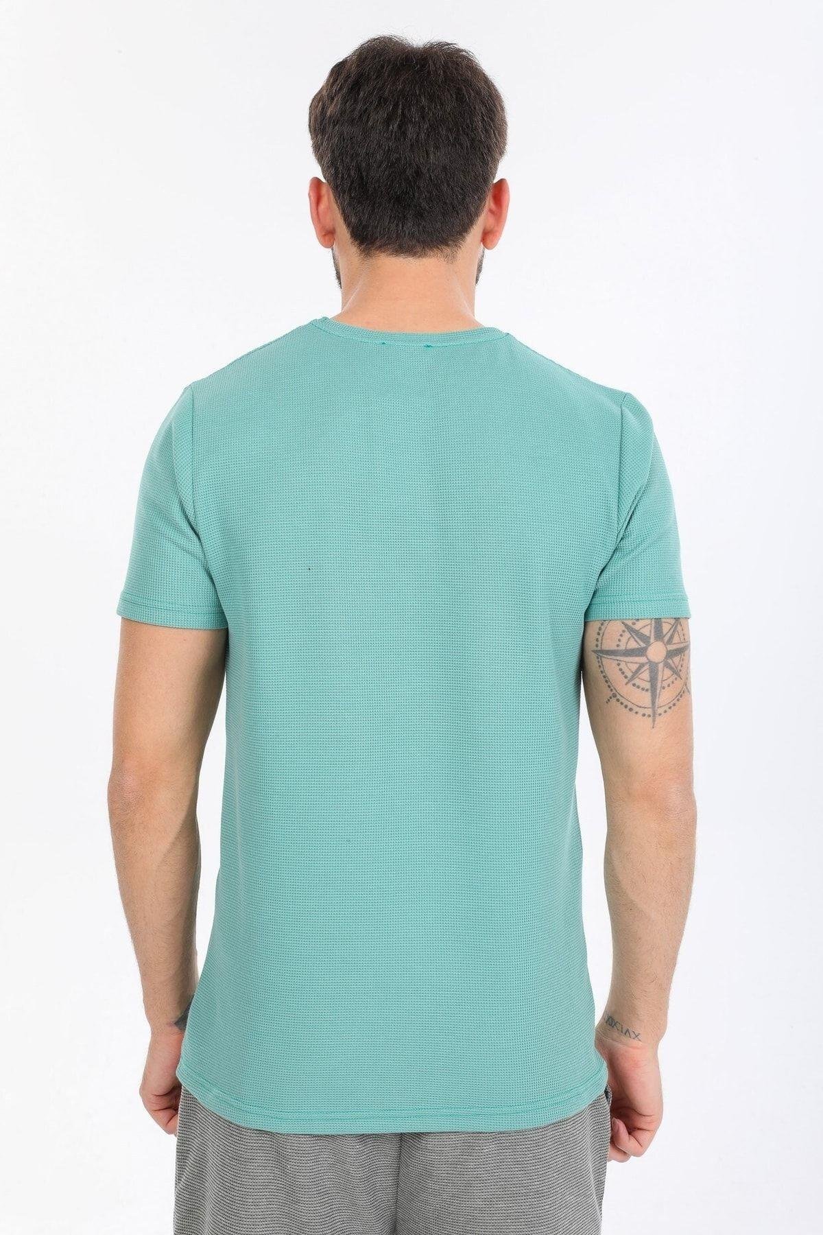 Just Be Cool Yazılı Bebe Mavisi T-shirt