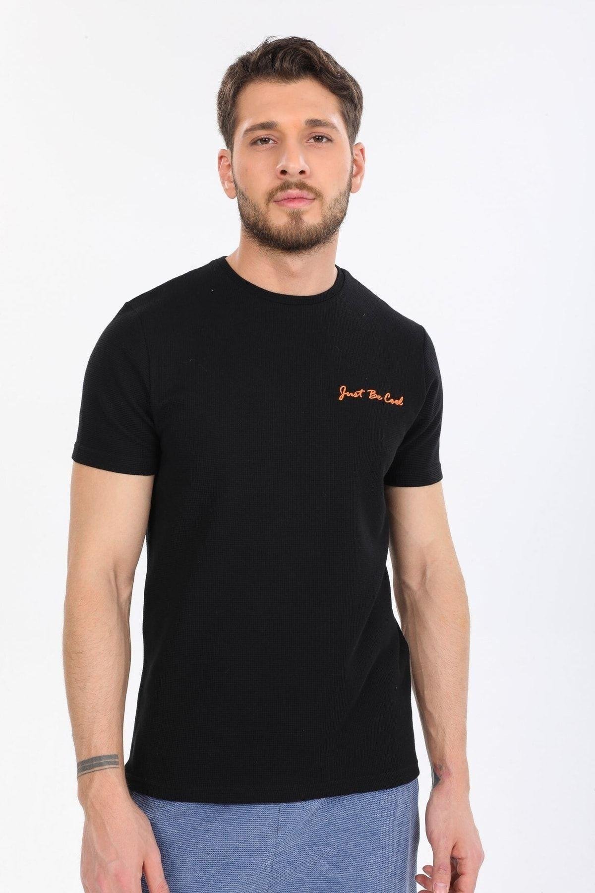 Just Be Cool Yazılı T-shirt