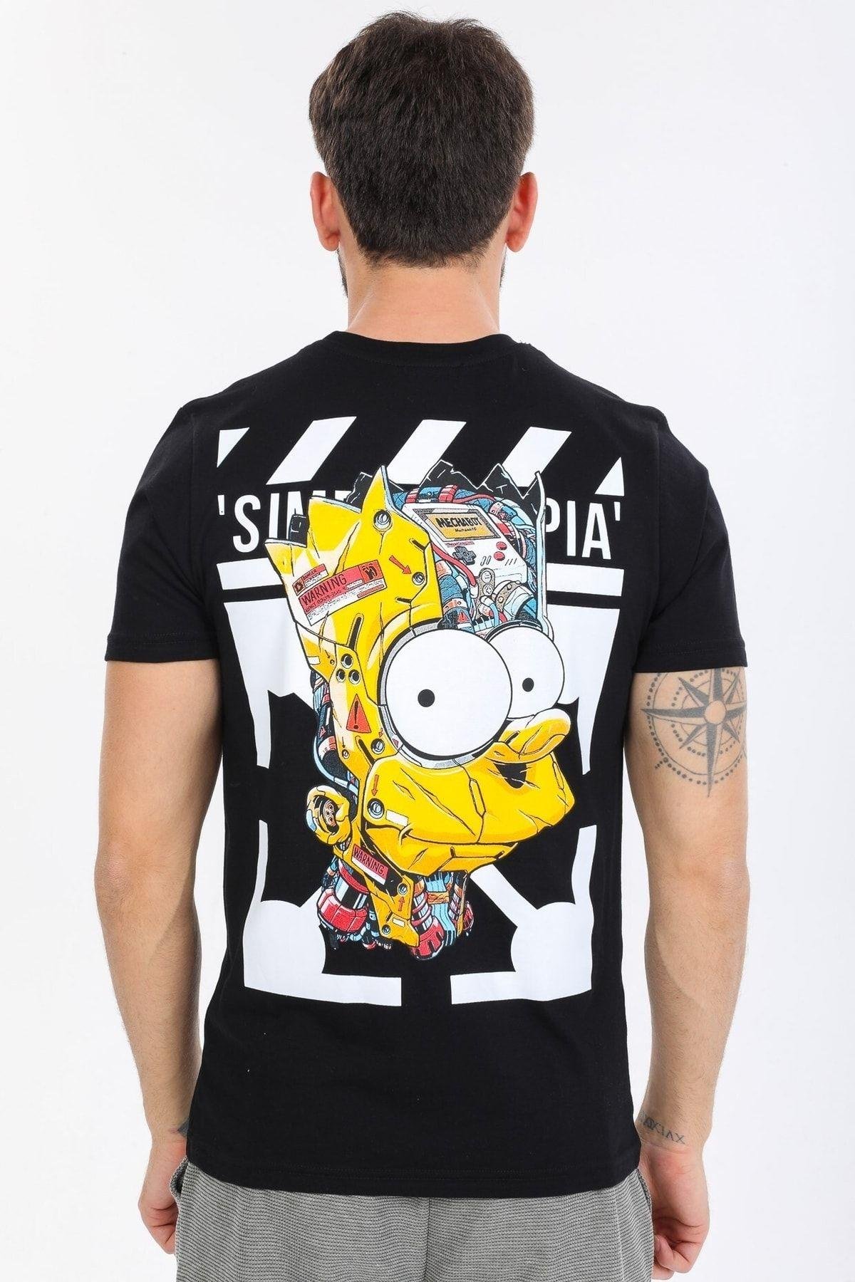 Simpsonslar Siyaht-shirt