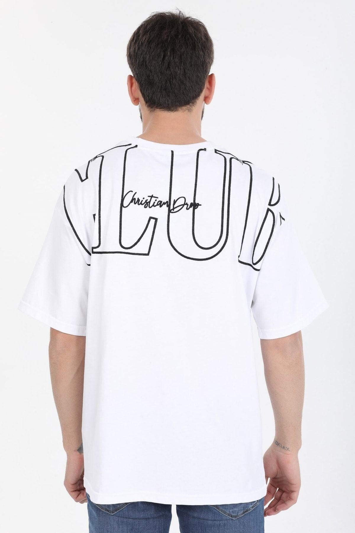 Sol Gögüs Logolu Beyaz T-shirt