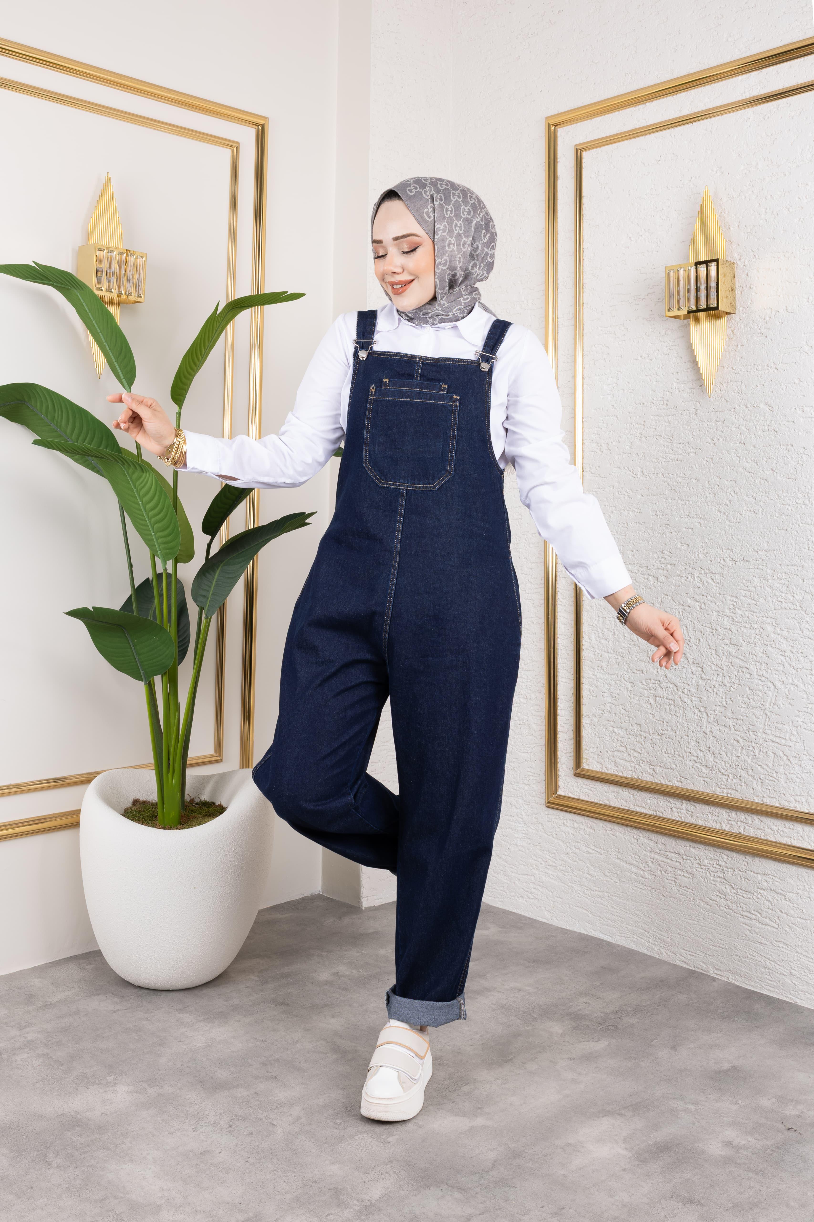 Kadın Askılı Tulum