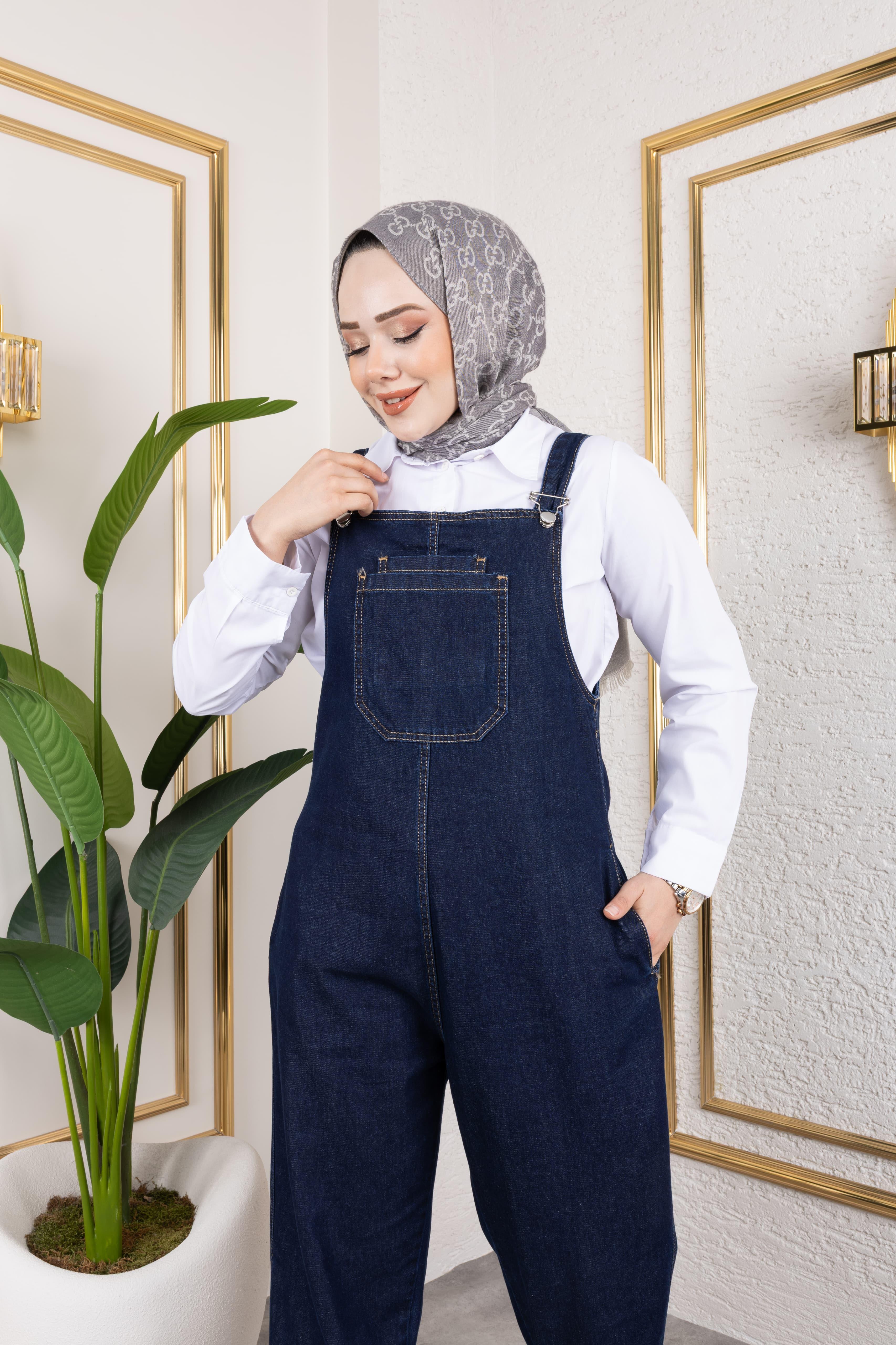 Kadın Askılı Tulum