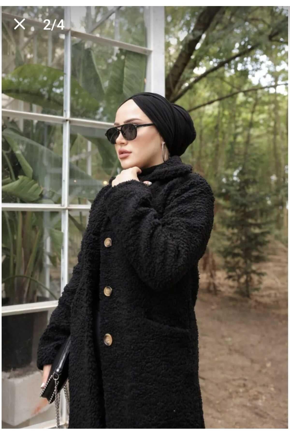 KADIN ASTARLI PELUŞ KABAN