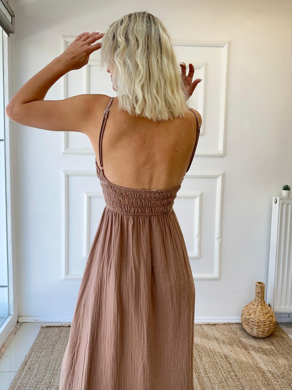 Praline Blanca Basic Elbise 