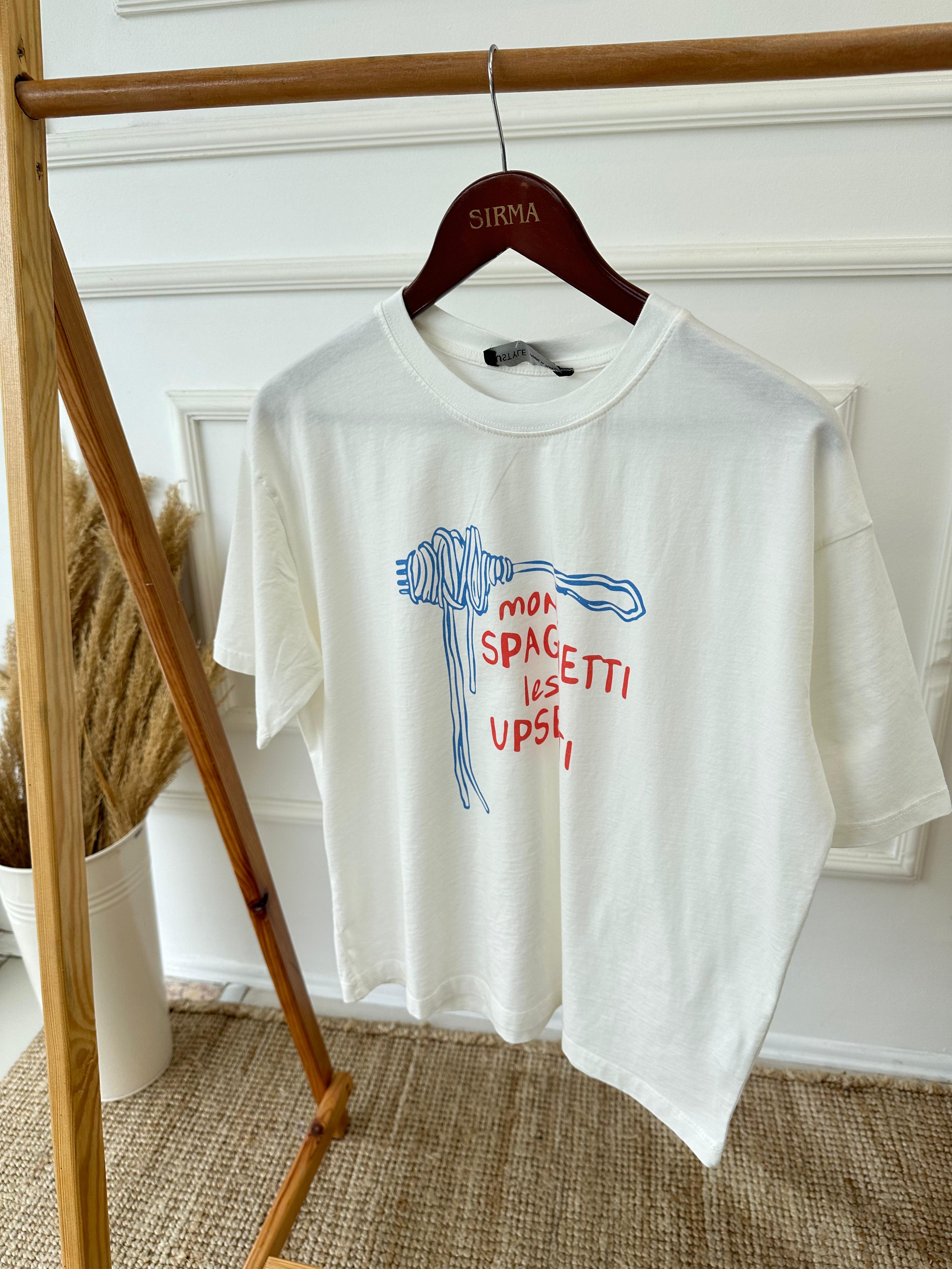 Standart Beden Spaghetti T-shirt