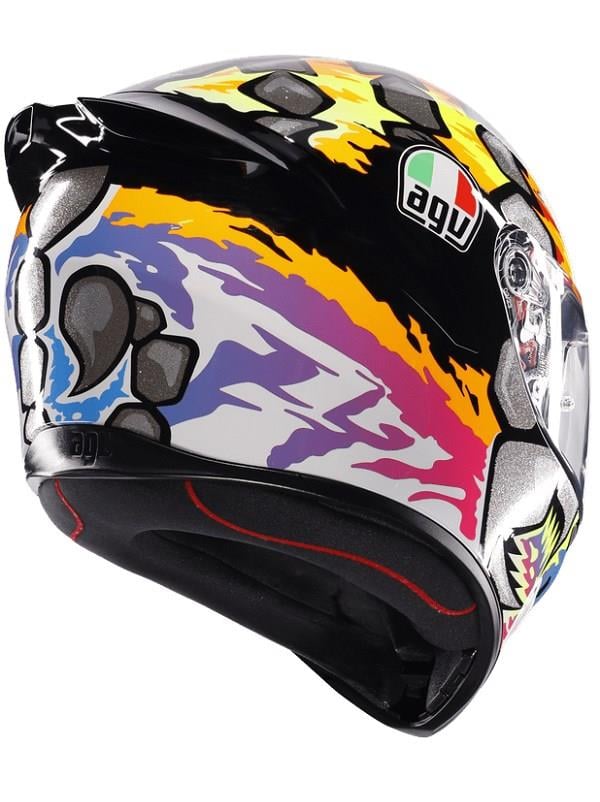 AGV-Agv K1 S Bezzecchi Kapalı Kask-Mavi Vizör