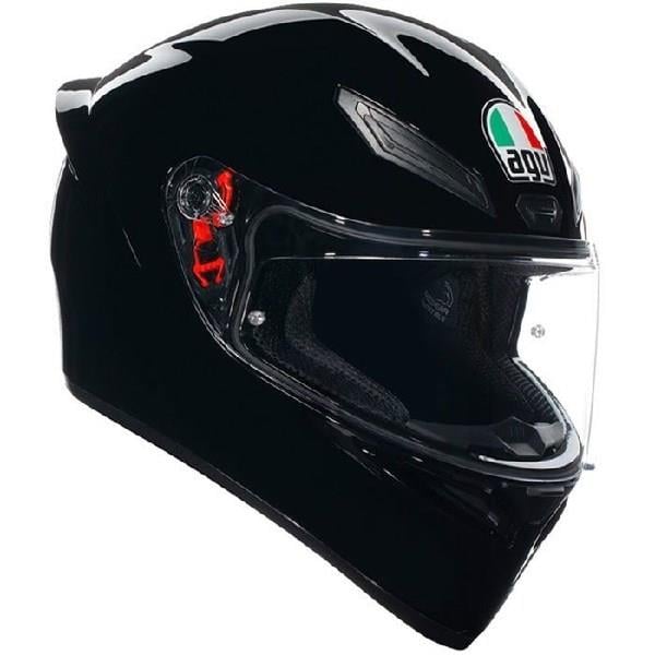 Agv K1 S Mono Black Kapalı Kask